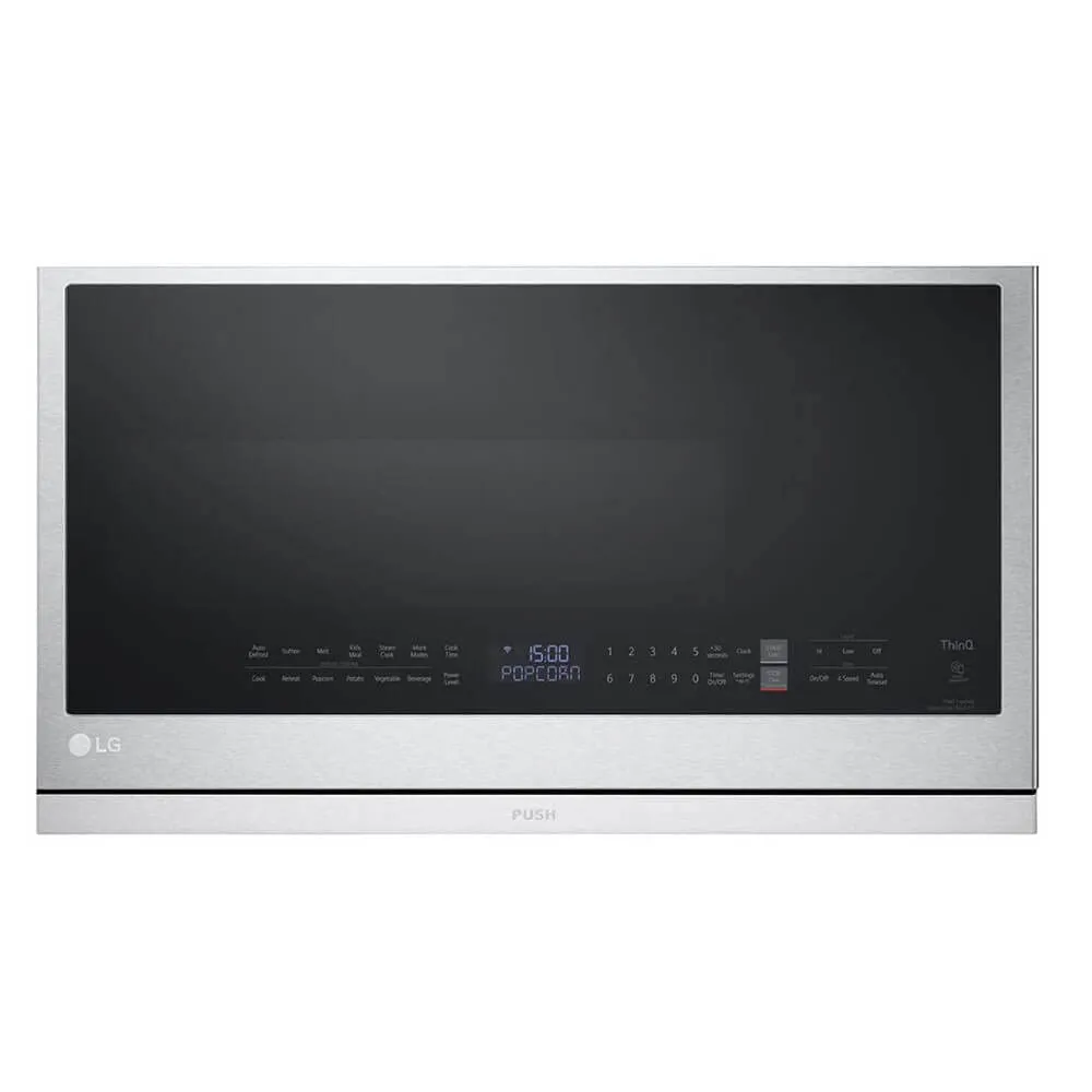 2.1 cu. ft. Smart Wi-Fi Enabled Over-the-Range Microwave with ExtendaVent® 2.0 & EasyClean®