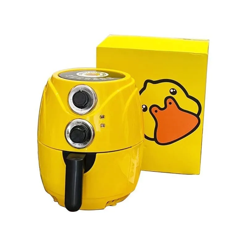 3.8L Multi-Functional Air Fryer Little Yellow Duck - Intelligent, Lampblack-Free Electric Oven