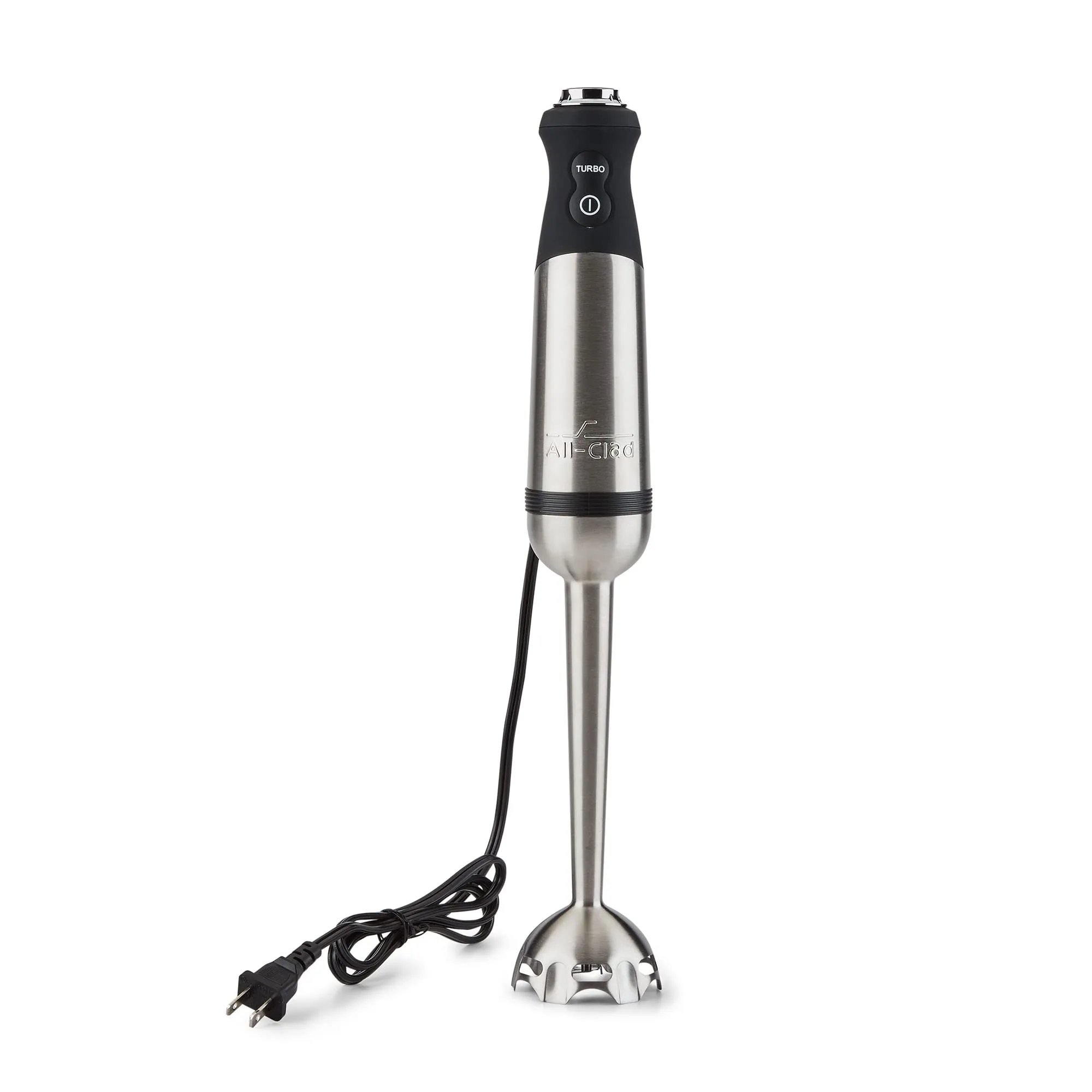 All-Clad Stainless Steel Immersion Blender 9-1/4' Turbo Function 600W, Variable Speed Control