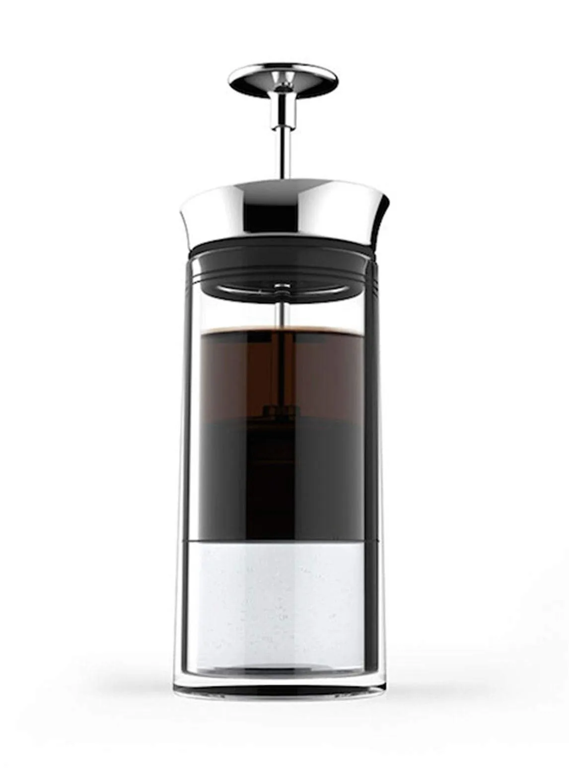 American Press Coffee & Tea Maker, 12 oz, Eco-Friendly, Reusable Pod, Shatter-Resistant Carafe