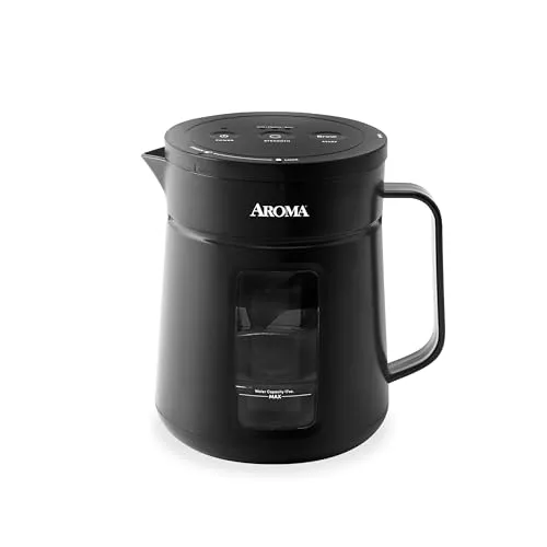 AROMA 5-Minute Instant Cold Brew Coffee Maker, 17oz Carafe, Brew Strengths, Pressure Infusion