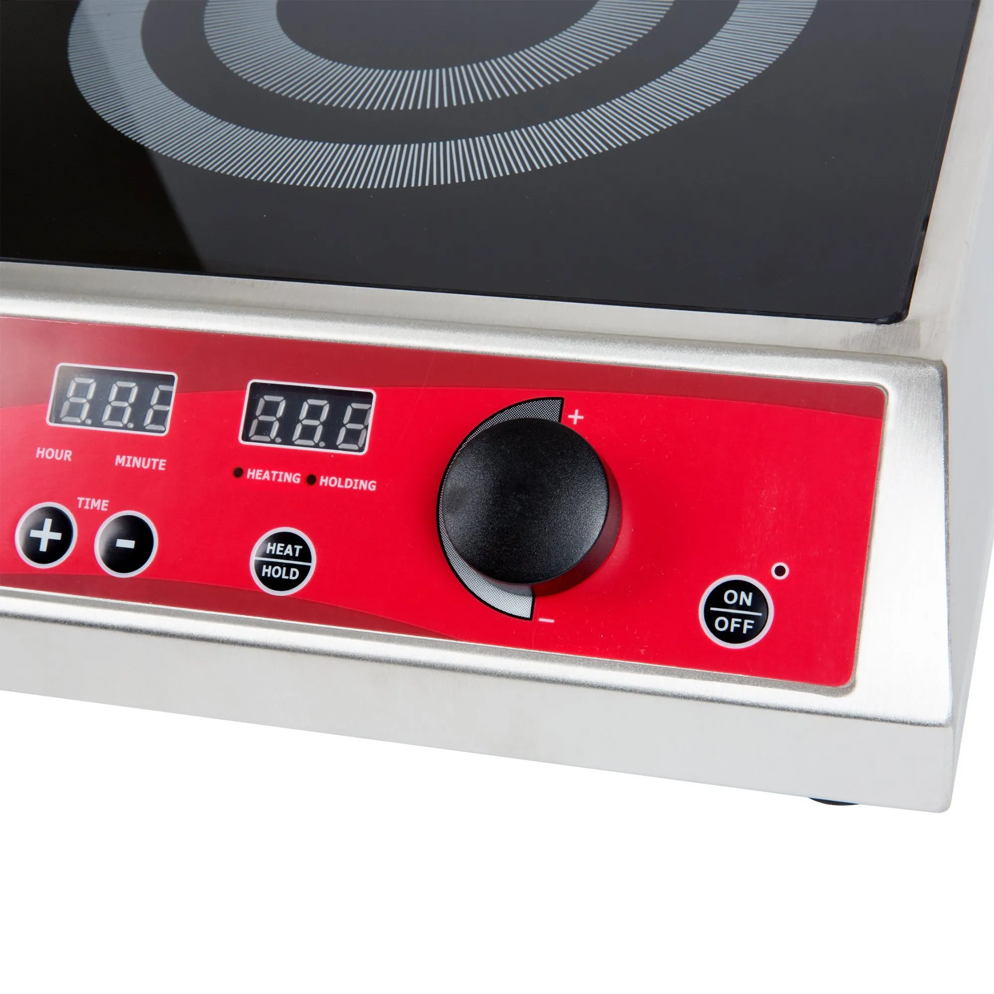 Avantco IC1800 Countertop Induction Cooker - 120V, 1800W, High-Efficiency Cooking Solution