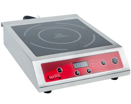 Avantco IC3500 Countertop Induction Range - 3500 Watt, 208/240V, 12' Width, Digital Control