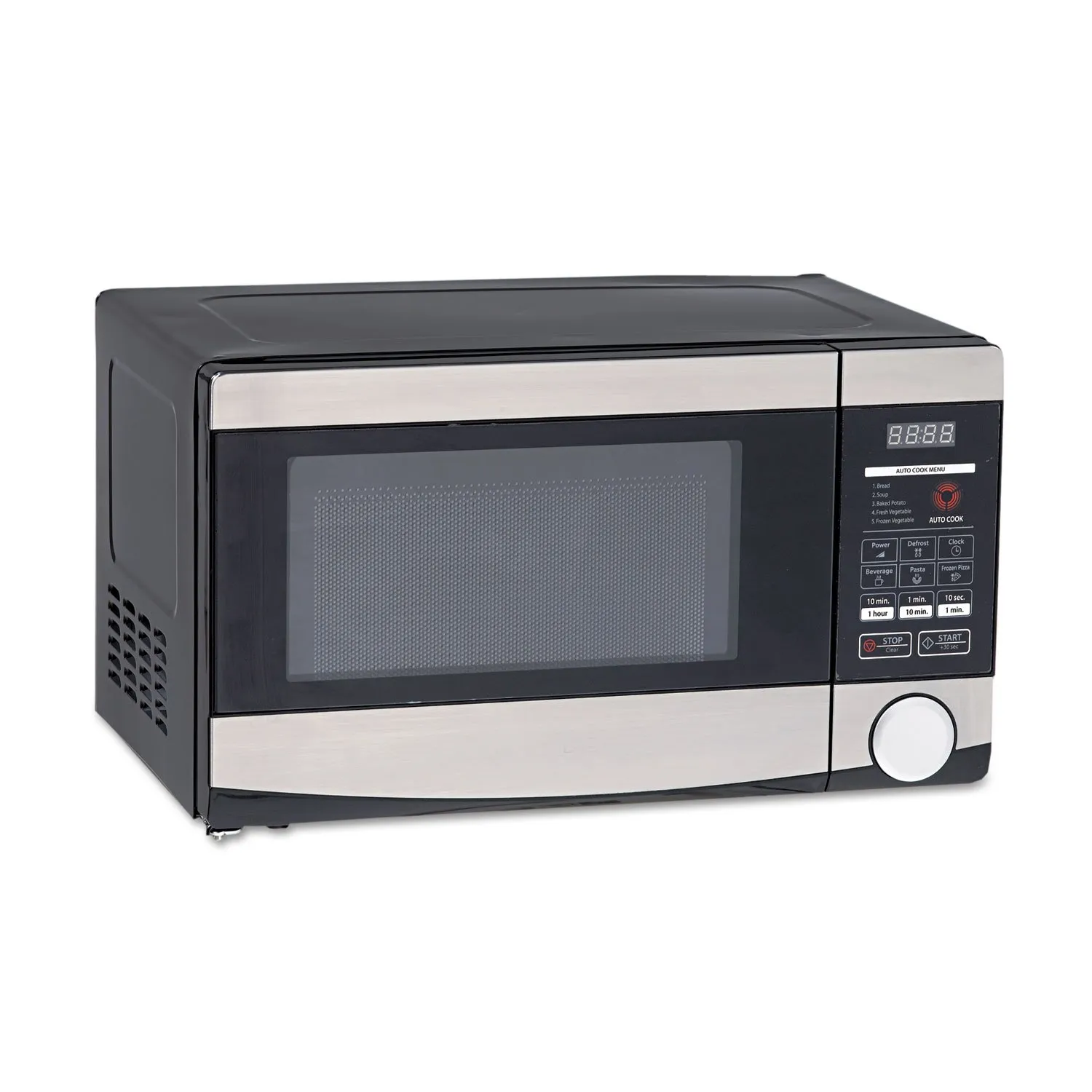 Avanti MO7103SST 0.7 Cu.ft Microwave Oven - 700 Watts, Stainless Steel & Black Finish