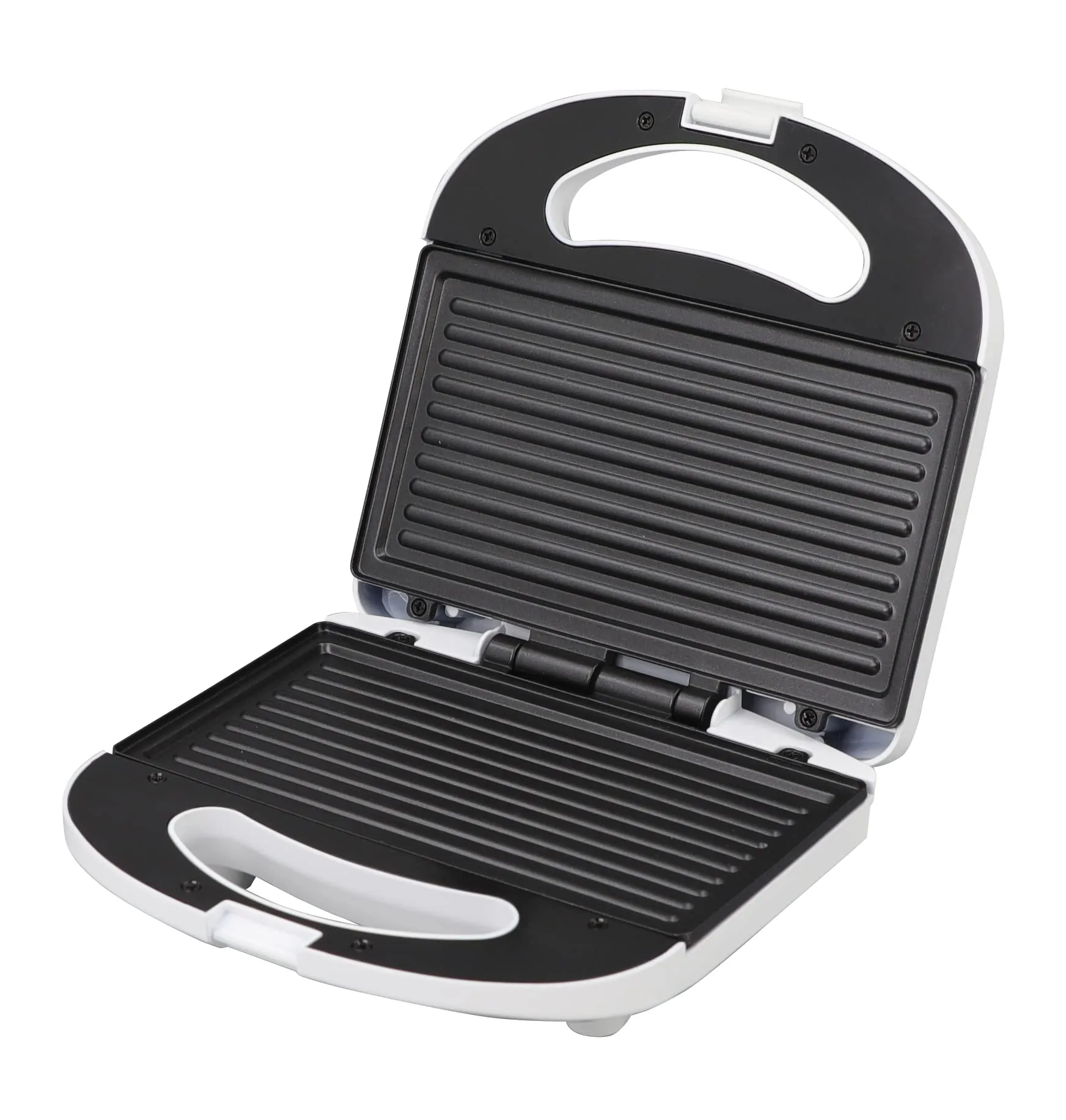 Better Chef Basic Contact Grill - Non-Stick Panini Maker, 8-Inch, White, 760W Power