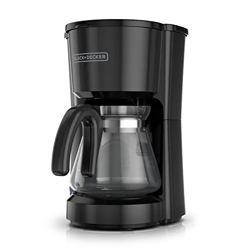 BLACK+DECKER 4-in-1 5-Cup Coffee Station Coffeemaker in Black with Sneak-a-Cup Feature