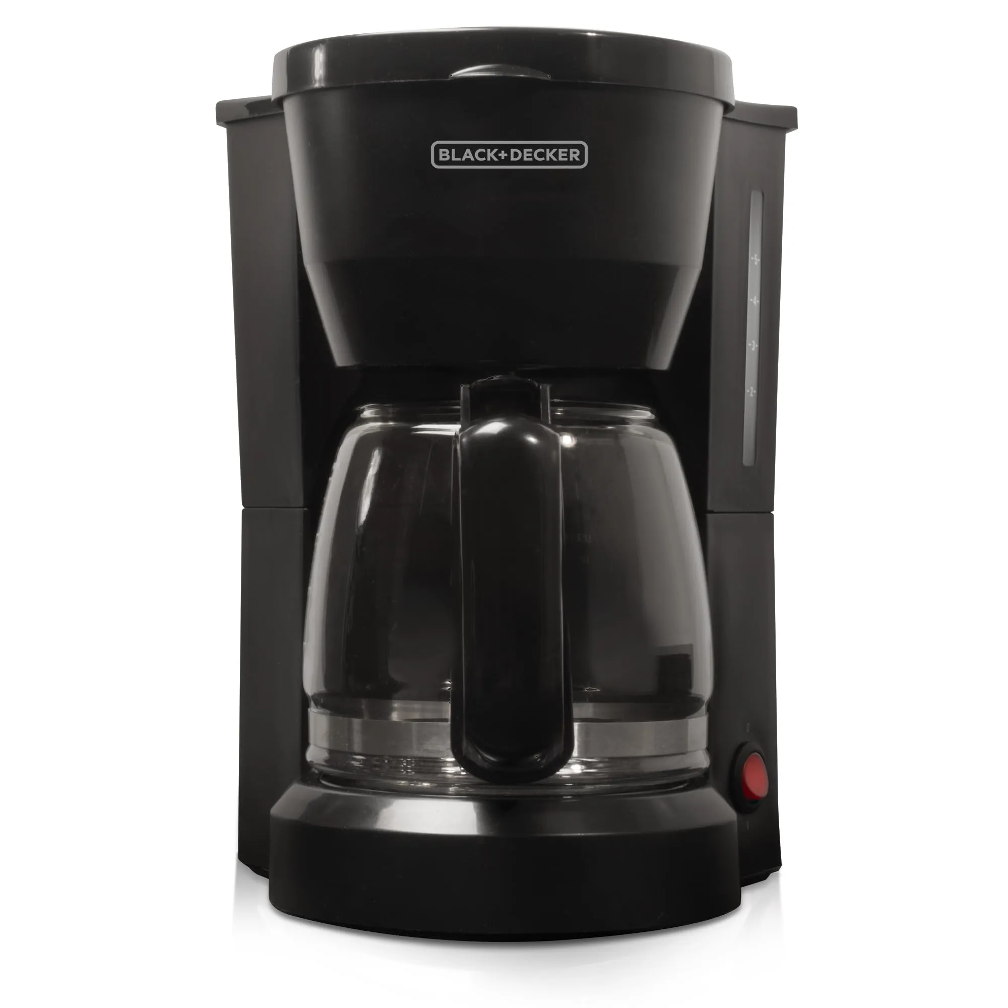 BLACK+DECKER 5-Cup Coffeemaker, Black - Compact Design with Duralife Carafe & Keep Hot Plate