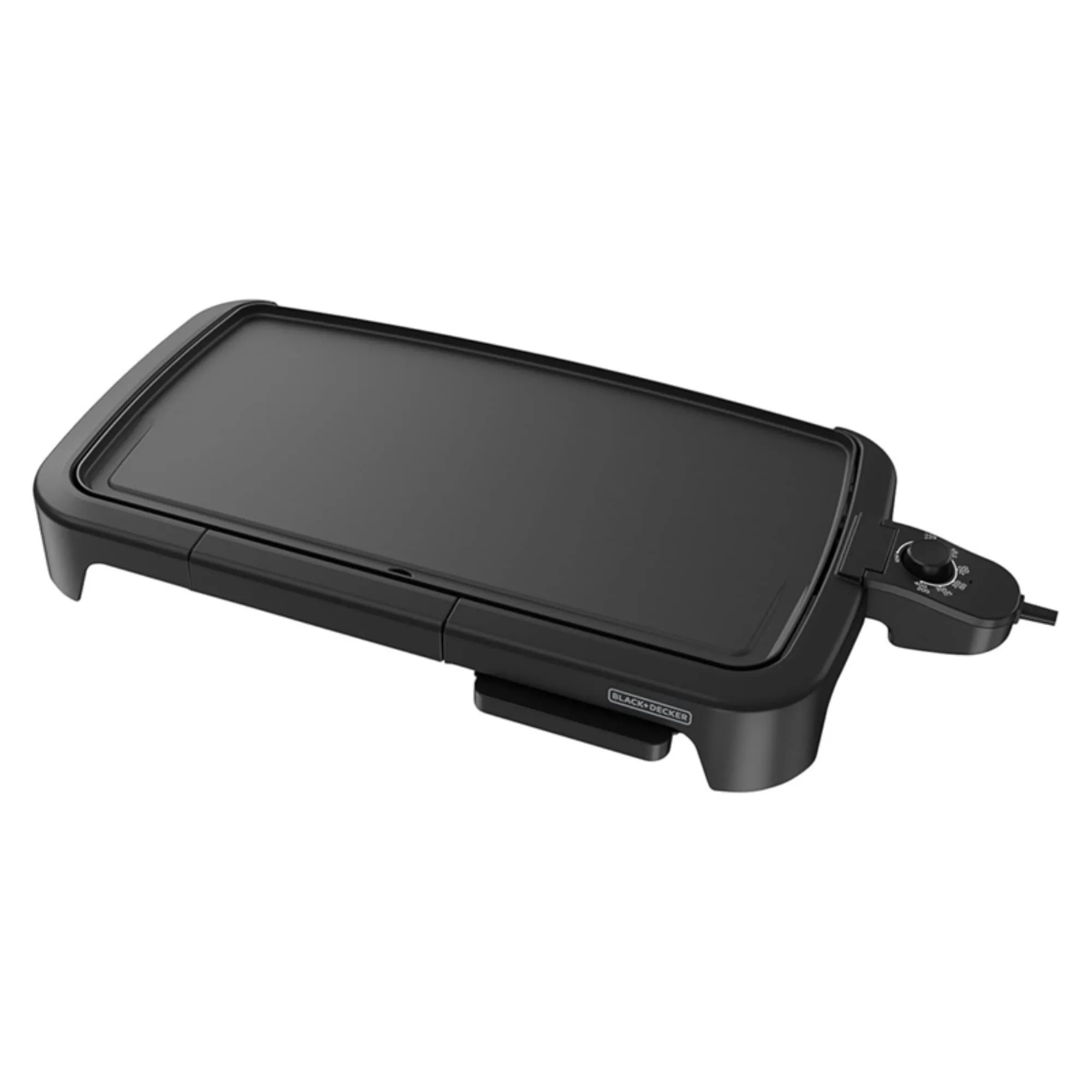 BLACK+DECKER 8-Serving Electric Griddle GD2051B with Non-Stick Surface & Warming Tray