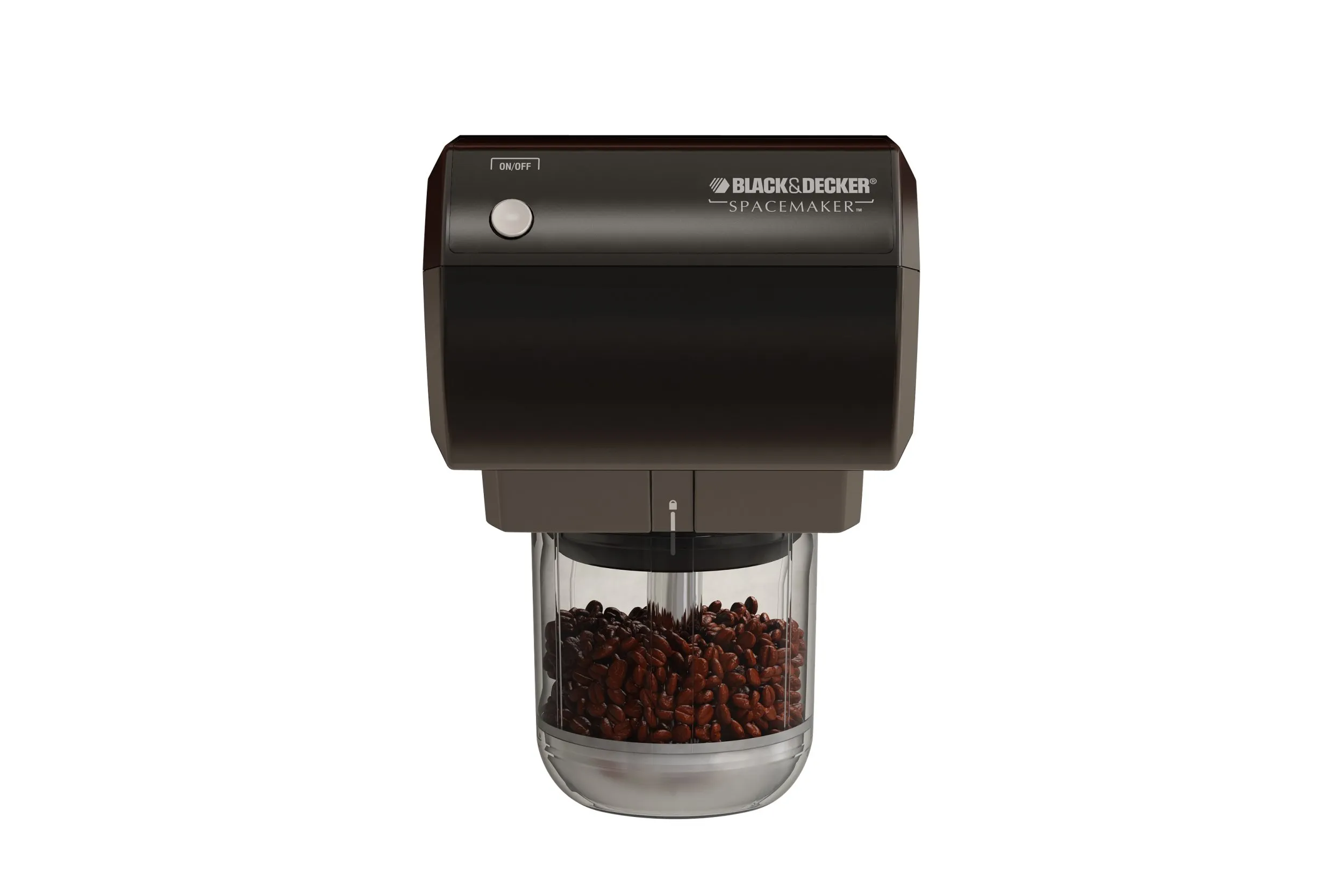 Black+Decker CG800B Spacemaker Mini Food Processor & Coffee Grinder, Black - Compact & Versatile