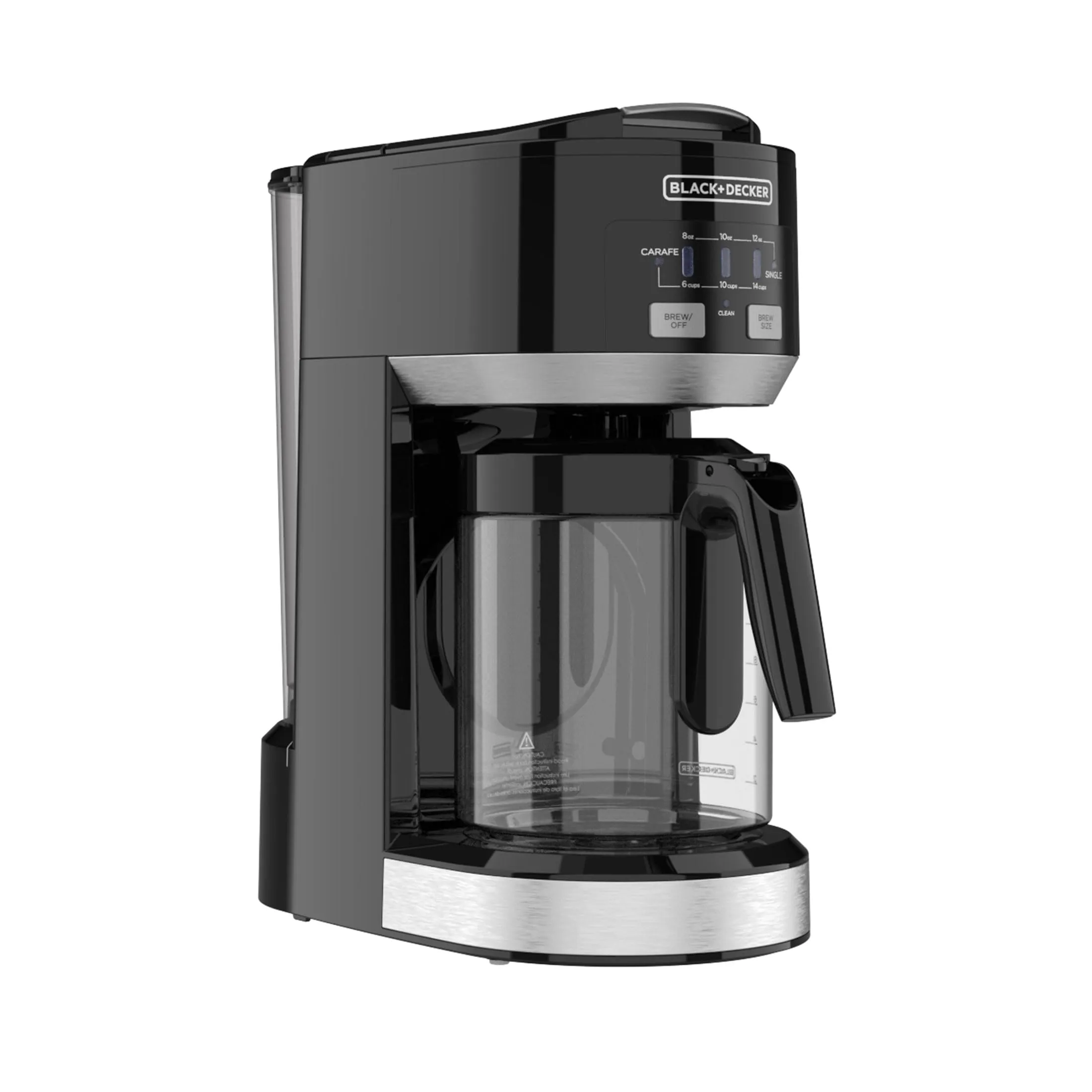 BLACK+DECKER Dual Brew 14-Cup Coffee Maker with K-Cup Compatibility & Auto-Clean Function