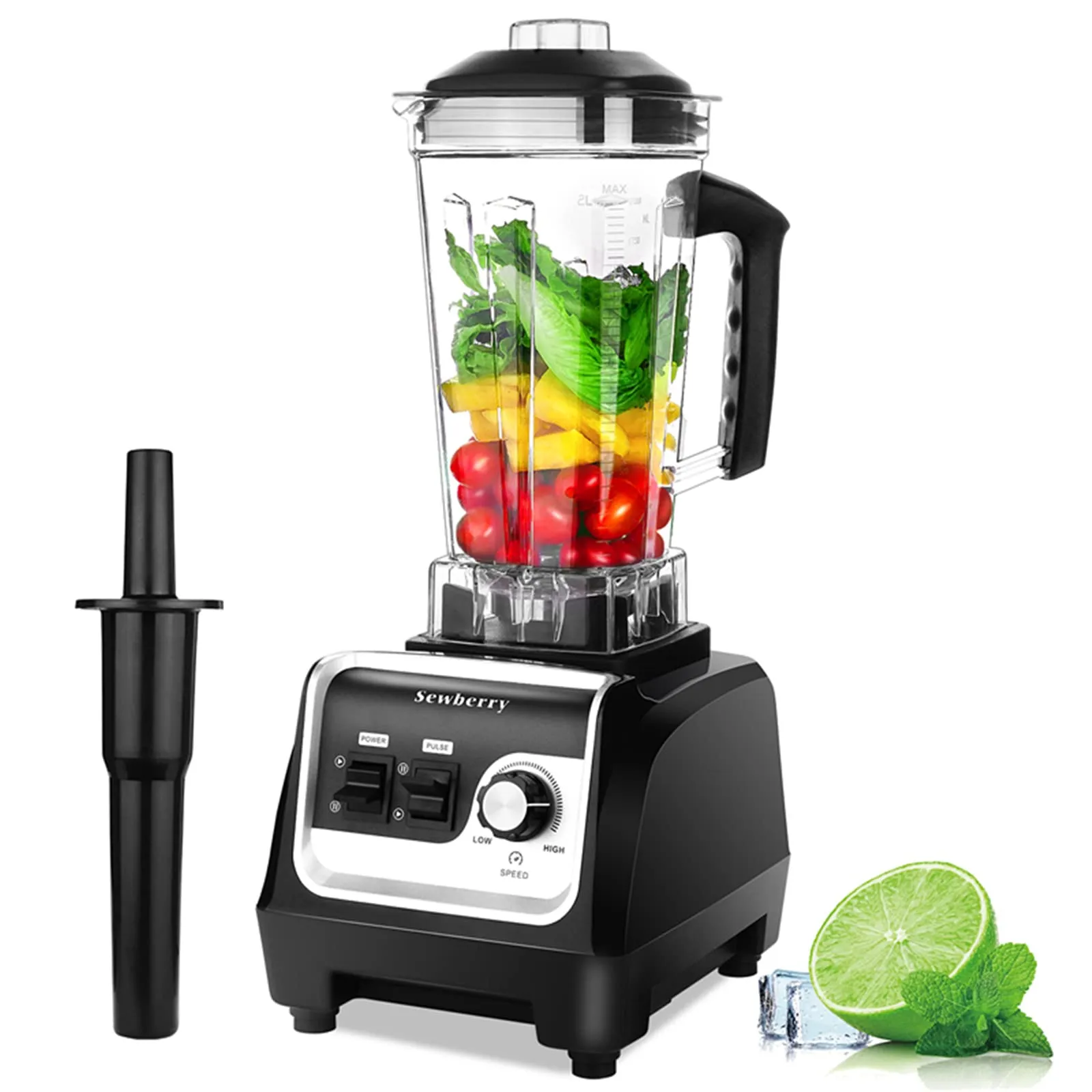 Blender Professional 2200W High-Speed Countertop Blender with 70Oz BPA Free Container