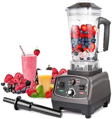 Blender Professional Countertop Blender 2200W High Speed Smoothie Maker 68OZ BPA-Free Jar