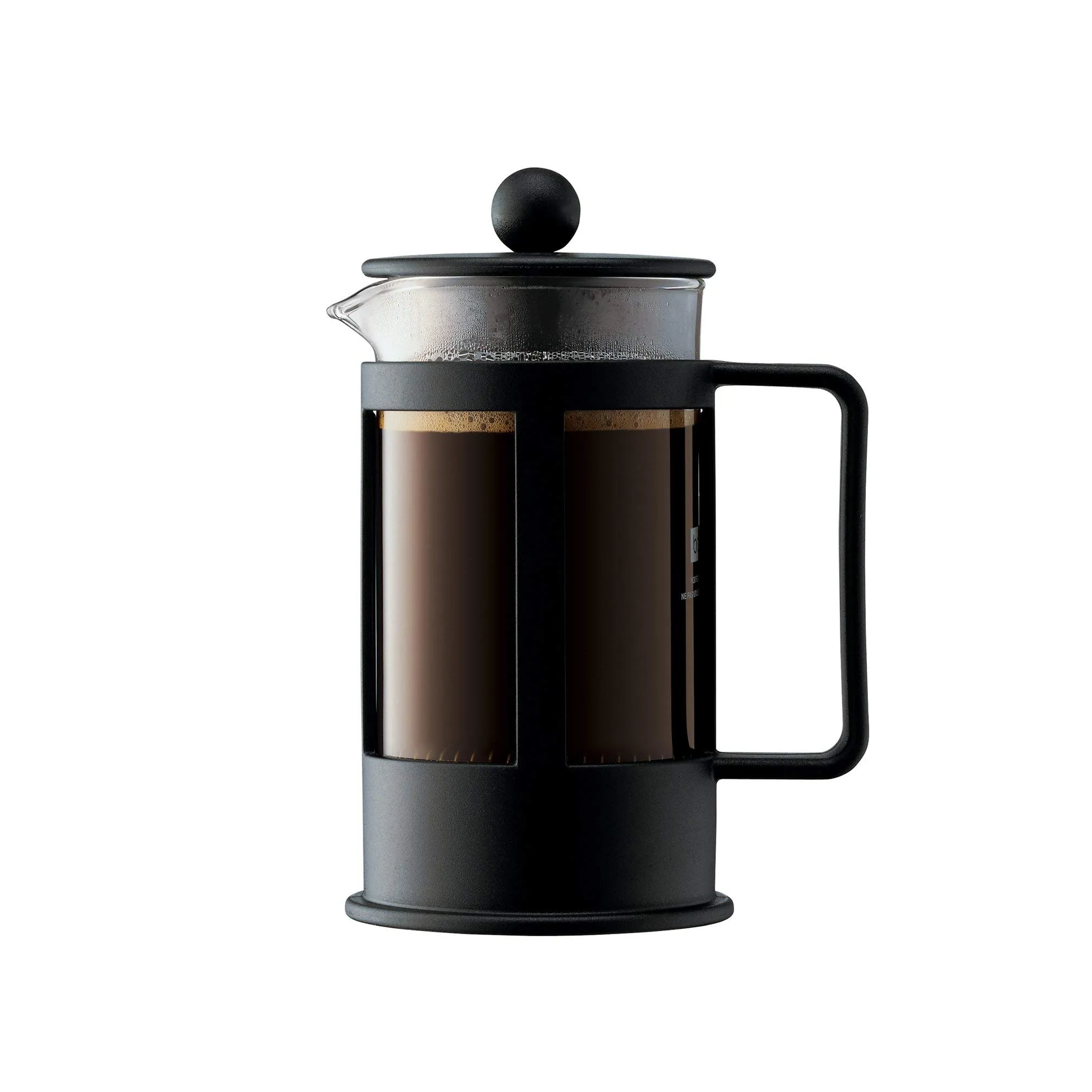 Bodum Kenya 3-Cup French Press Coffee Maker, 12-Ounce, Heat-Resistant, Dishwasher Safe