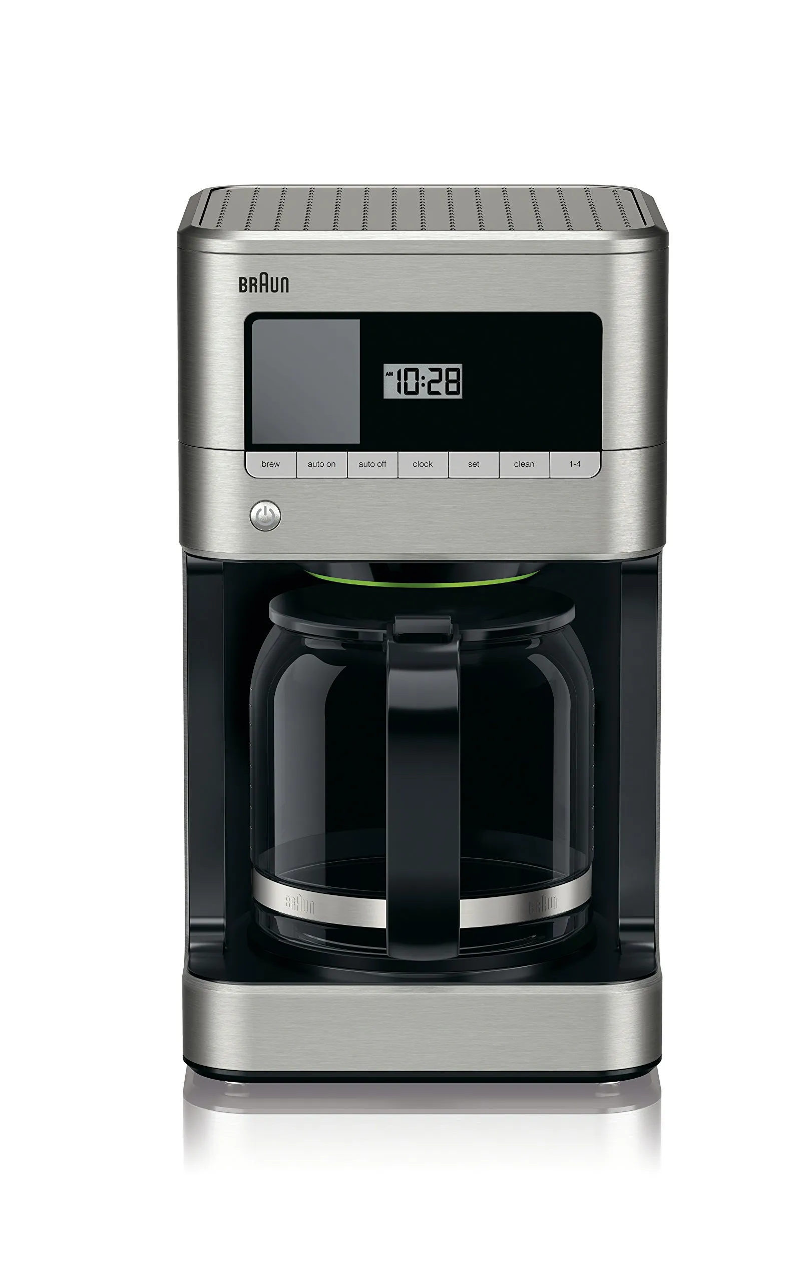 Braun BrewSense 12-Cup Drip Coffeemaker in Stainless Steel with PureFlavor Technology