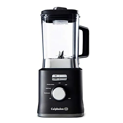 Calphalon Precision Control Blender 50 Oz, 900-Watt, BPA-free Tritan Jar, Matte Black