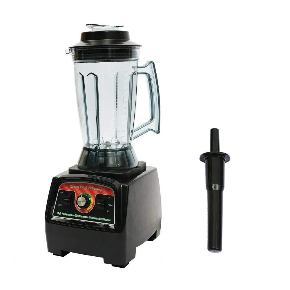 Commercial Blender 132 Oz Professional Countertop, 2800 Watt Ice Crusher, BPA-Free, Black