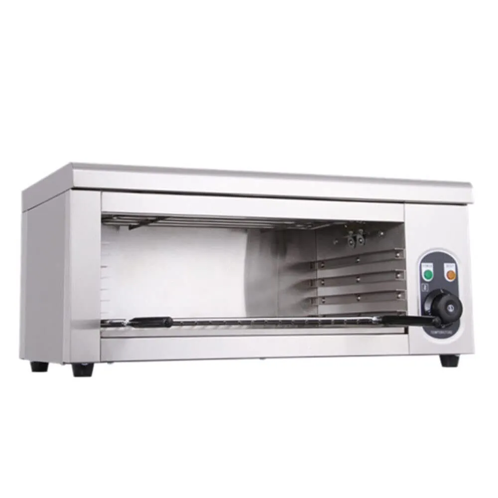 Commercial Electric Cheese Melter Grill 17.7x10.2' Countertop 2000W for Toasting Burgers & Steaks