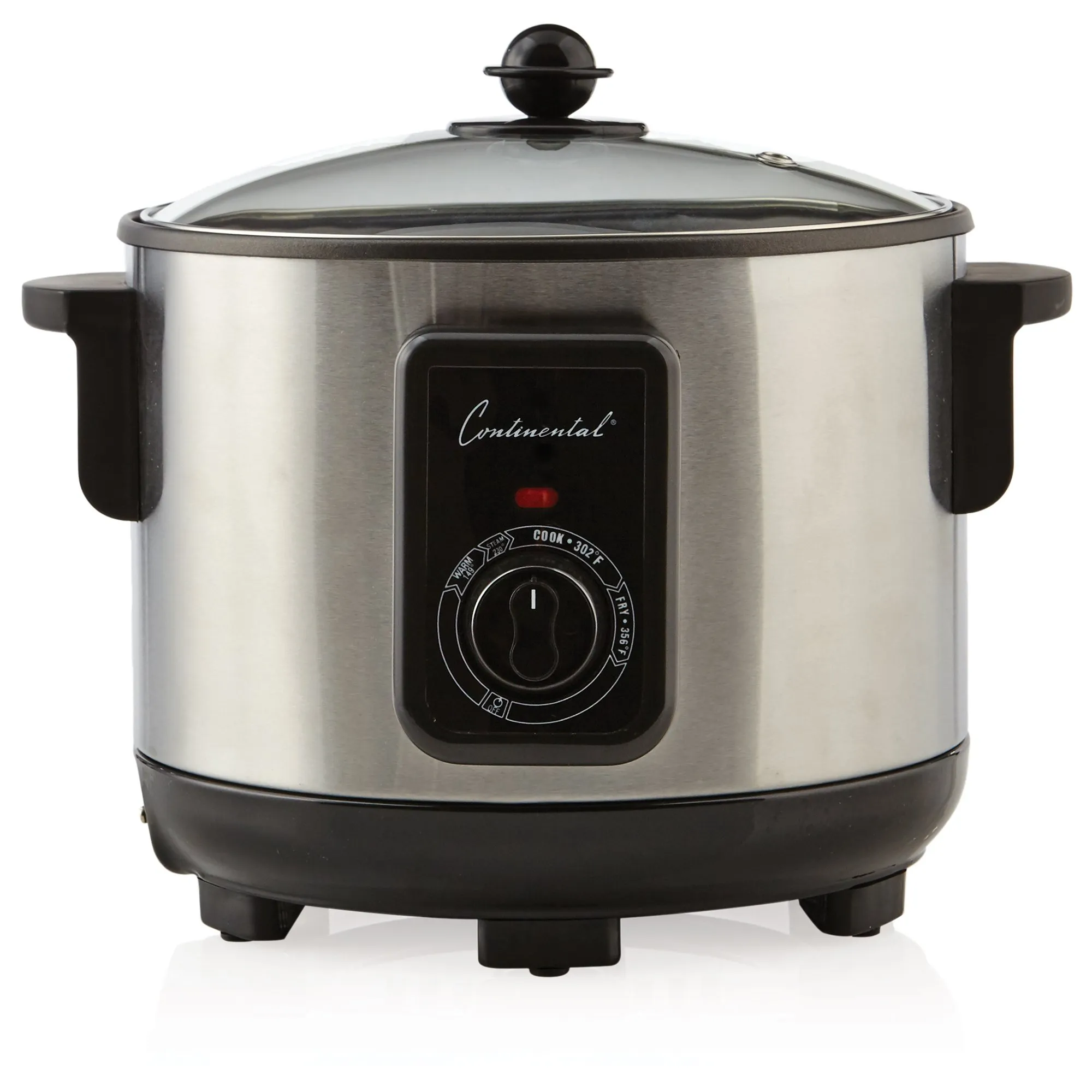 Continental Electric CP43279 5L Stainless Steel Deep Fryer & Multi-Cooker with Adjustable Temp