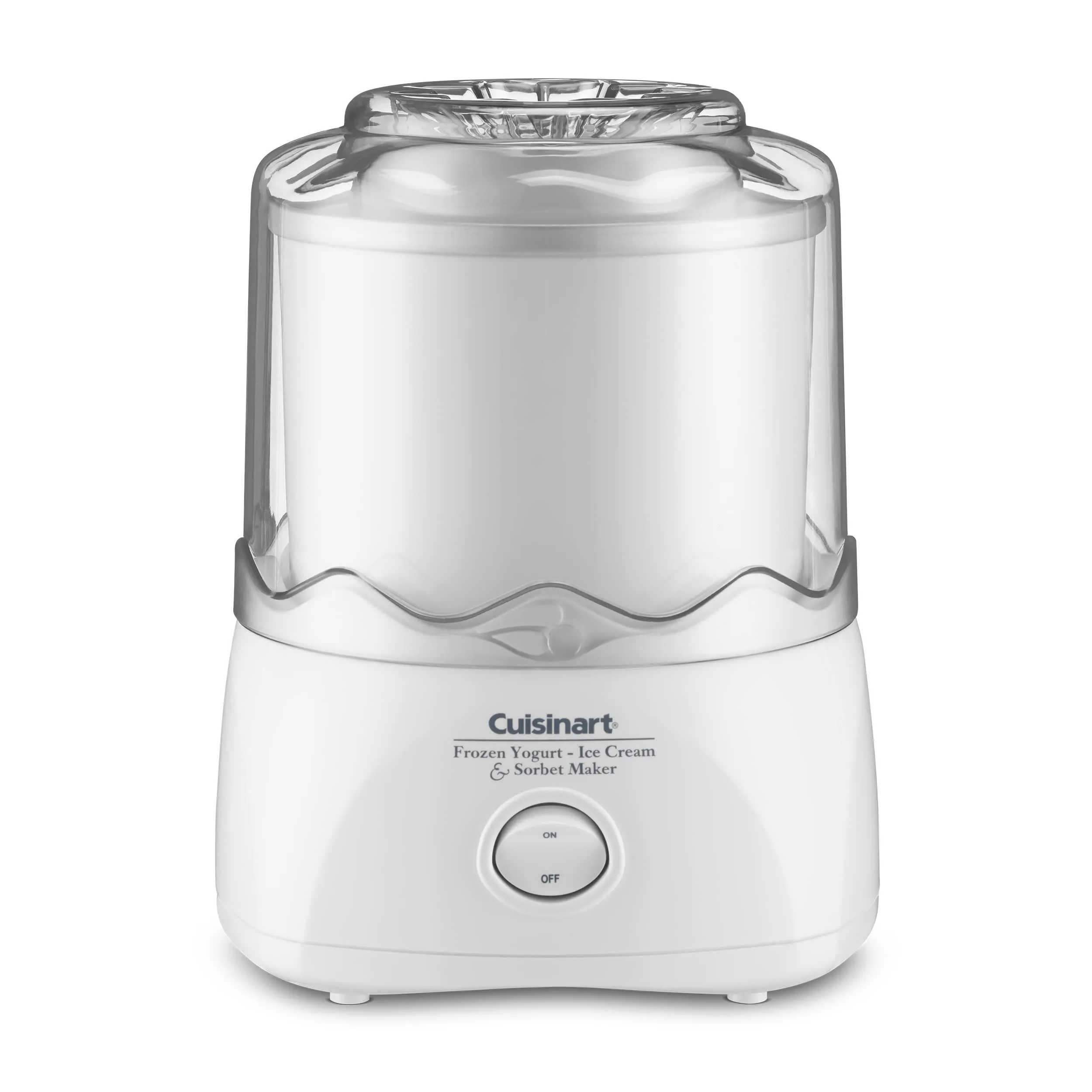 Cuisinart 1.5-Quart Ice Cream Maker - Automatic Frozen Yogurt & Sorbet Maker, White