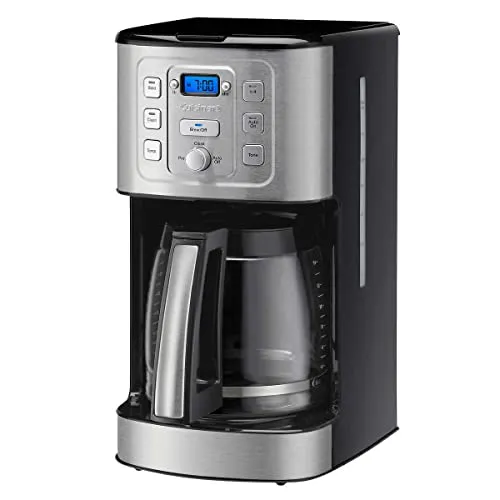 Cuisinart 14-Cup Programmable Coffeemaker with Stainless Steel Accents and Brew Pause Feature