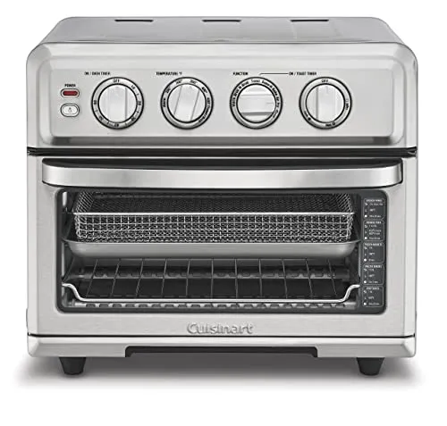 Cuisinart Air Fryer & Convection Toaster Oven, 8-in-1, Stainless Steel, Toast, Bake, Grill, Broil