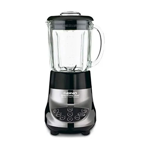 Cuisinart BFP-703BC Smart Power Blender/Food Processor, Brushed Chrome, 3-Cup Capacity, 7-Speed