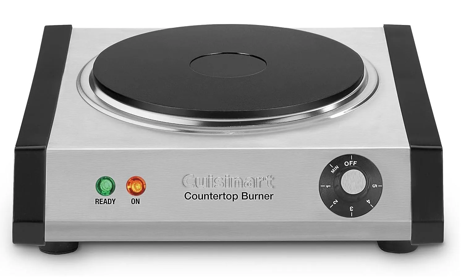 Cuisinart CB-30FR Single Burner - Certified Refurbished Cast Iron Hot Plate, 1300W Power