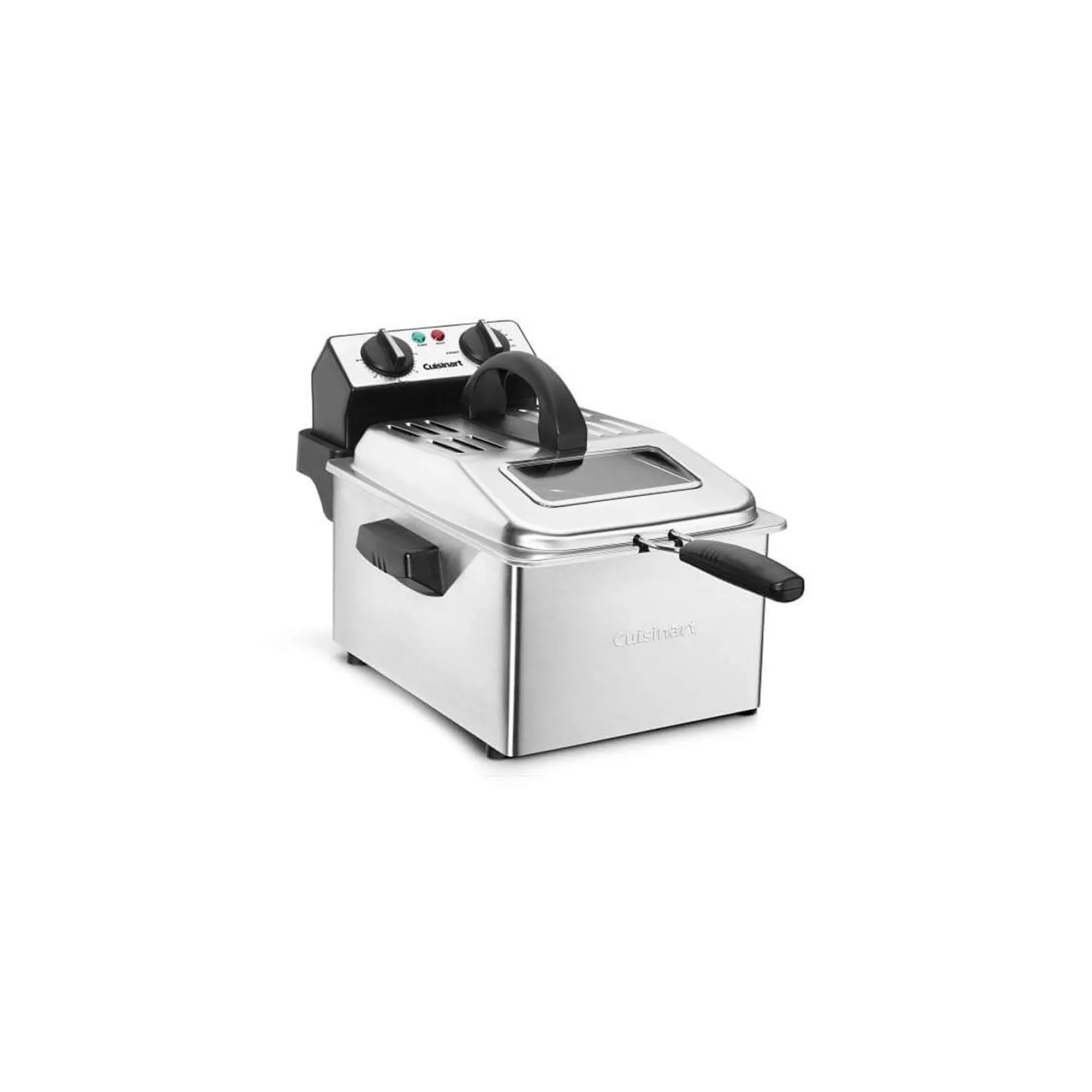 Cuisinart CDF-200P1 Professional Deep Fryer 1 Gallon Stainless Steel with Removable Oil Container