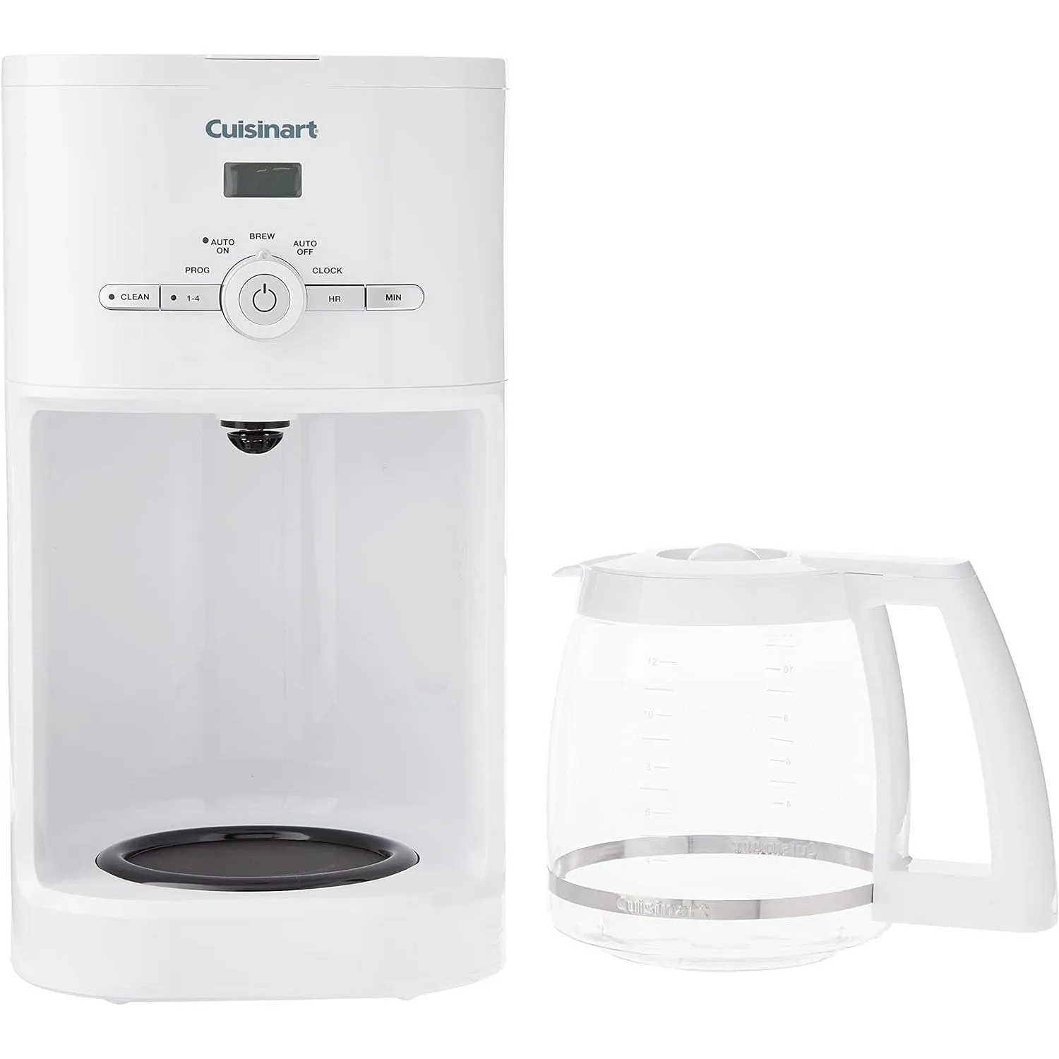 Cuisinart DCC-1120FR Brew Central 12-Cup Programmable Coffeemaker White - Renewed, Fully Automatic