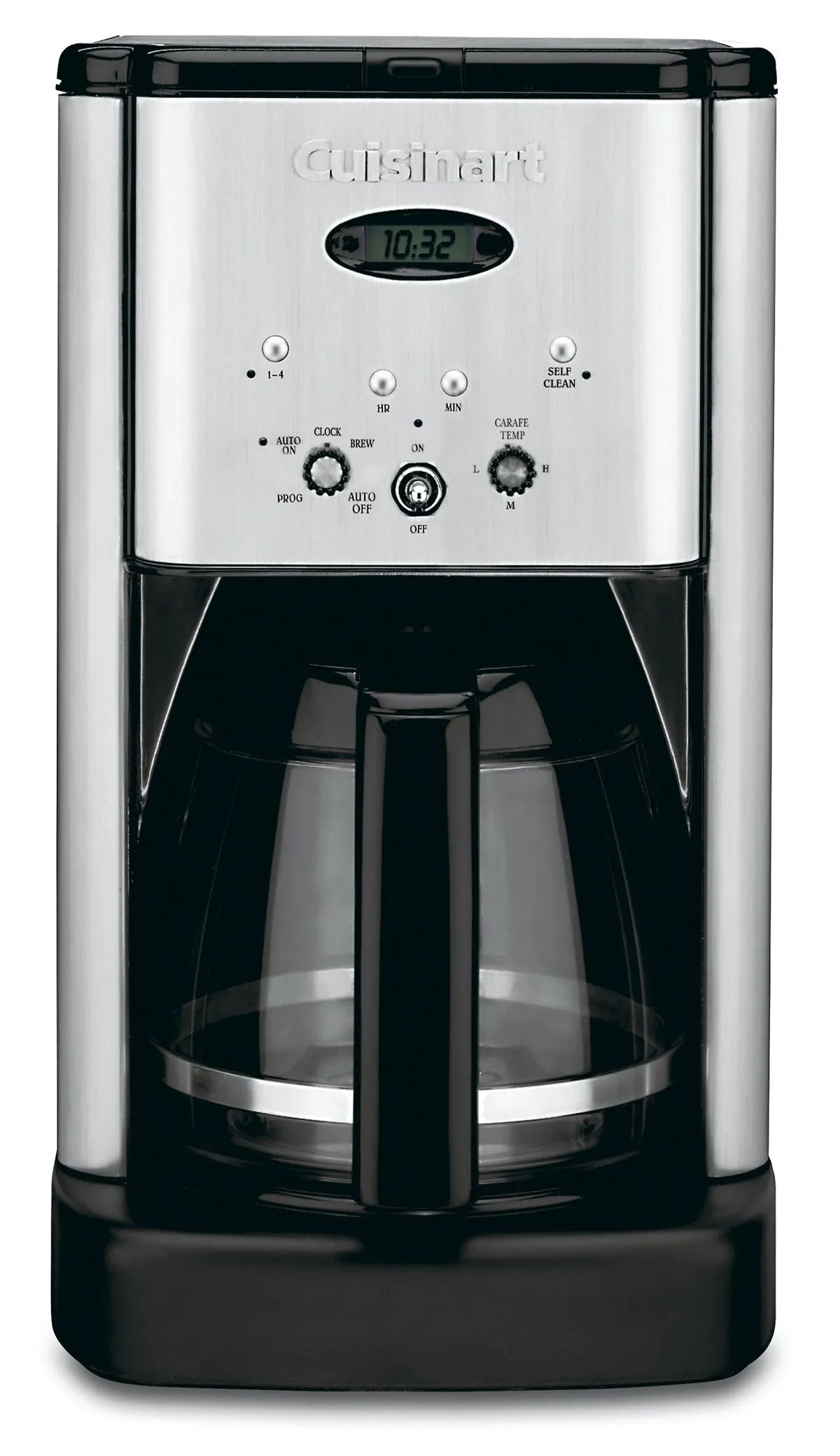 Cuisinart DCC-1200FR B/C 12-Cup Programmable CoffeeMaker - Retro Stainless Steel, Renewed