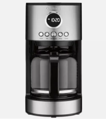 Cuisinart DCC-1220WMFR 12 Cup Coffee Maker, Stainless Steel - Renewed Quality Brewing Experience