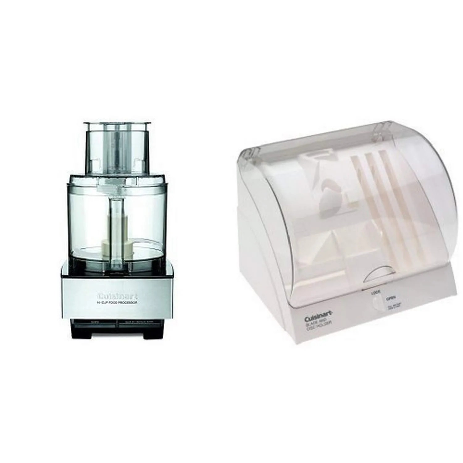 Cuisinart DFP-14BCNY 14-Cup Food Processor Bundle with Blade Holder, Brushed Stainless Steel