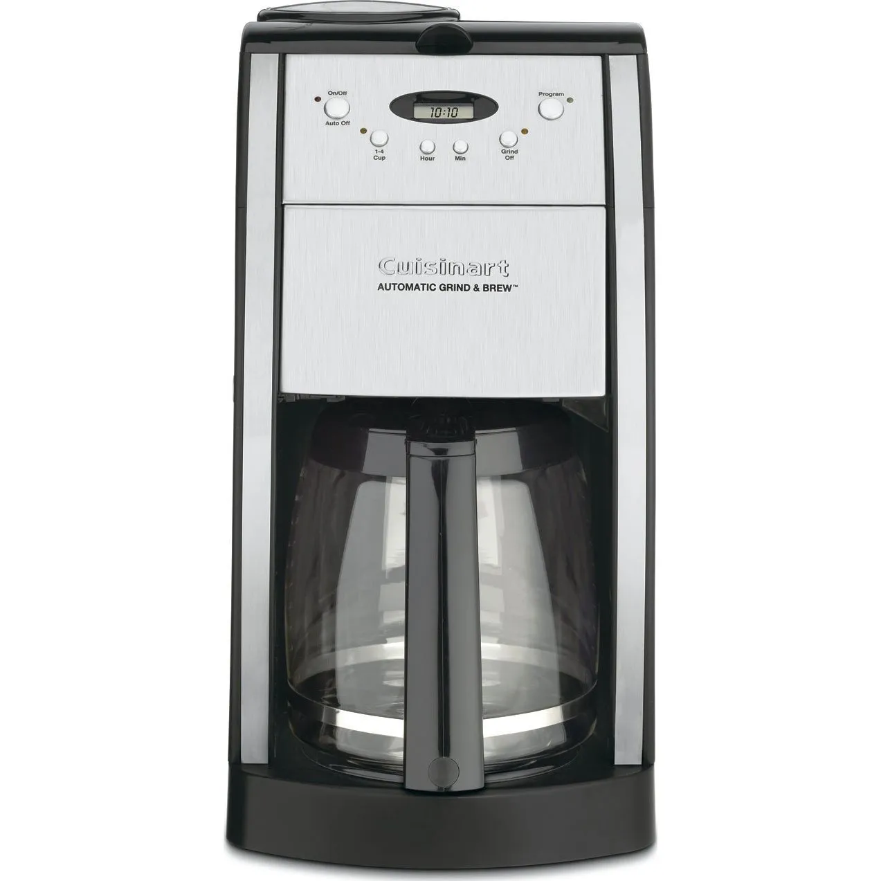 Cuisinart DGB-550BKFR 12-Cup Grind and Brew Automatic Coffee Maker with Chrome Finish