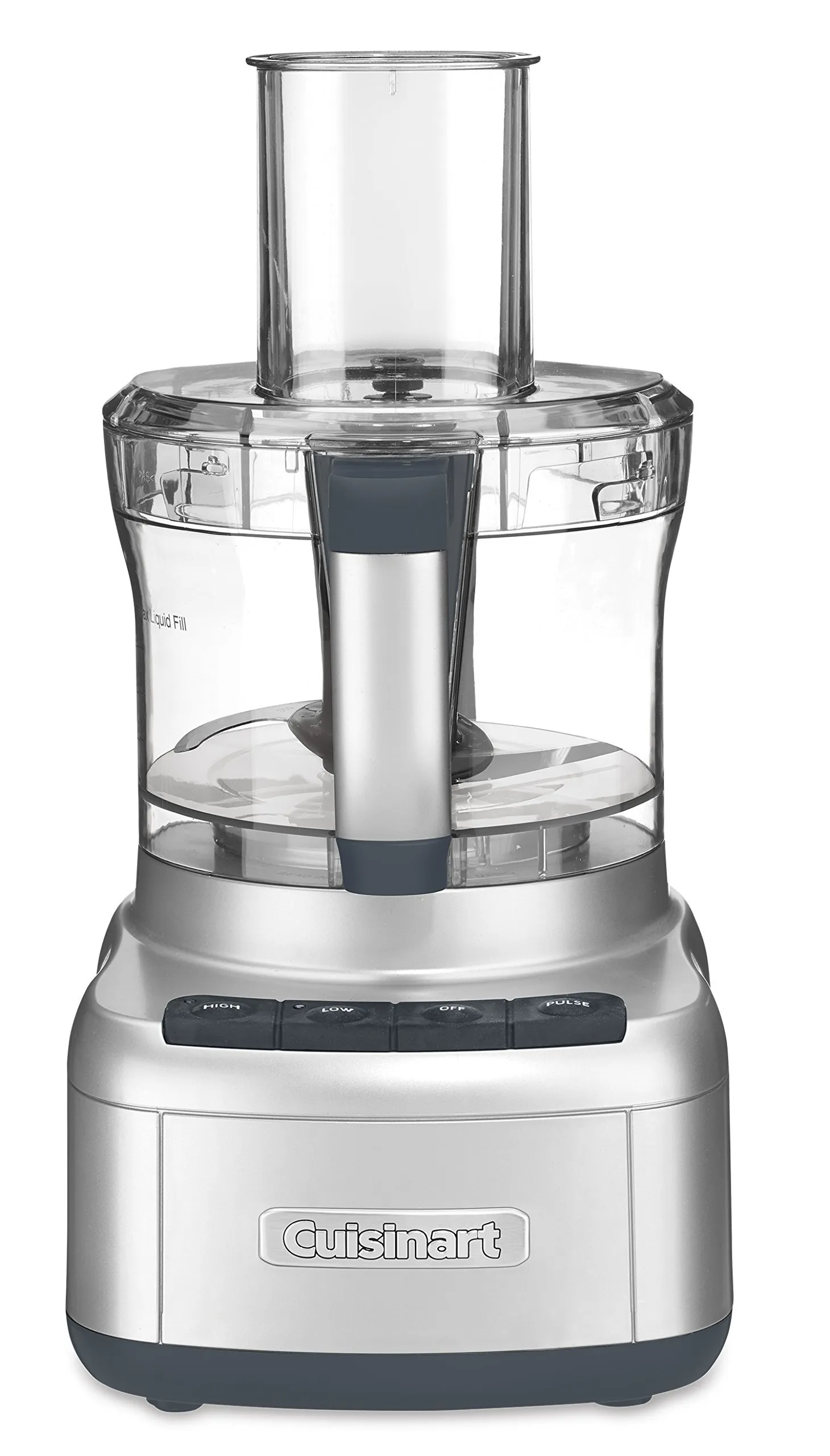 Cuisinart FP-8SVFR 8-Cup Food Processor Silver, 350W, BPA-Free, Renewed Kitchen Essential