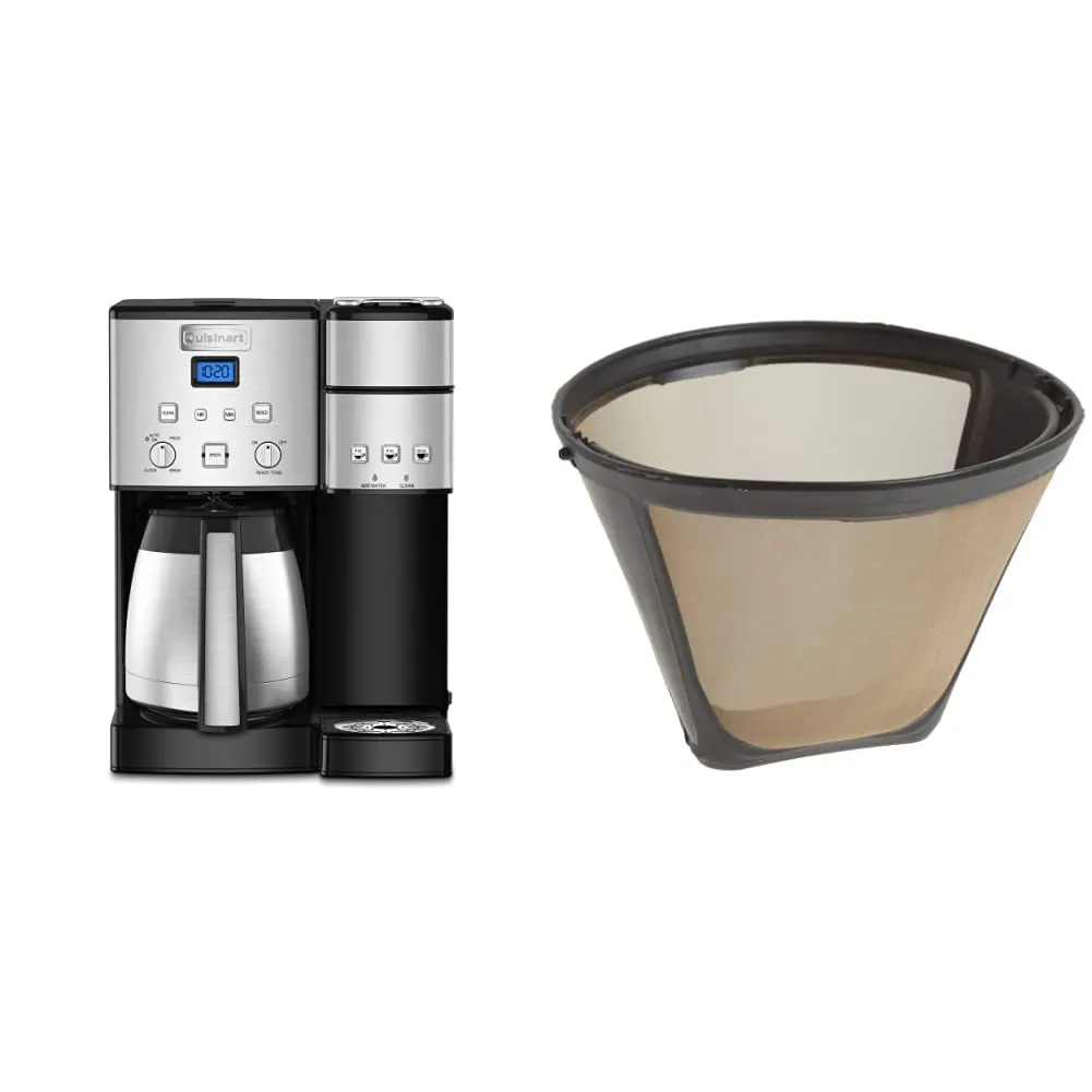 Cuisinart SS-20P1 Coffee Center 10-Cup Thermal Brewer & Single-Serve, Stainless Steel