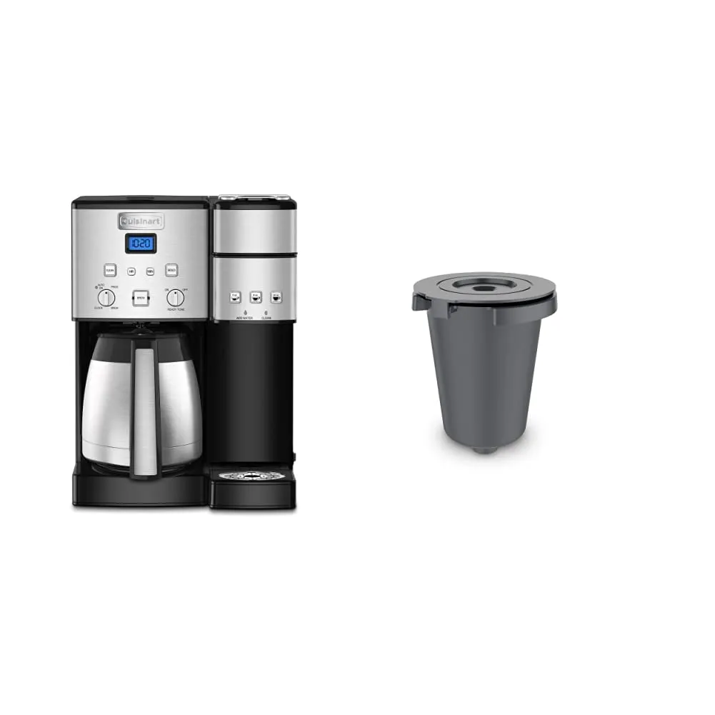 Cuisinart SS-20P1 Coffee Center 10-Cup Thermal Coffeemaker & Single-Serve Brewer, Stainless Steel