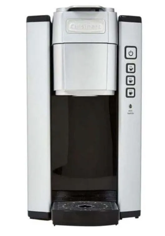 Cuisinart SS-5P1 Single-Serve 40-Ounce Coffeemaker in Stainless Steel Silver - Renewed Quality