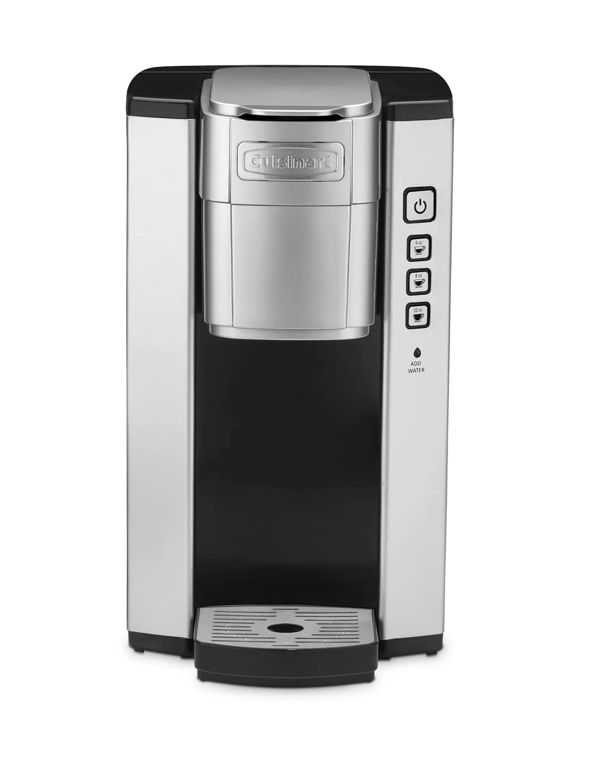 Cuisinart SS-5P1 Single-Serve Coffeemaker 40oz, Stainless Steel, Compatible with K-Cup Pods