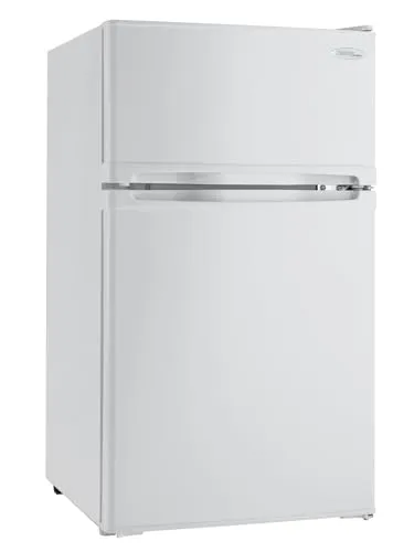 Danby Designer 3.1 Cu.Ft. Compact Refrigerator with Freezer, E-Star Rated, White