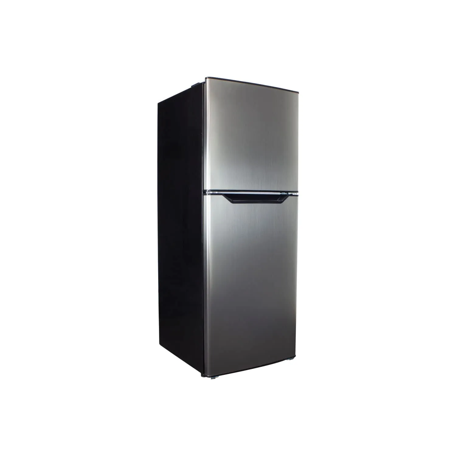 Danby DFF070B1BSLDB-6 7.0 Cu.Ft. Frost-Free Apartment Refrigerator with Top Freezer, Black Stainless