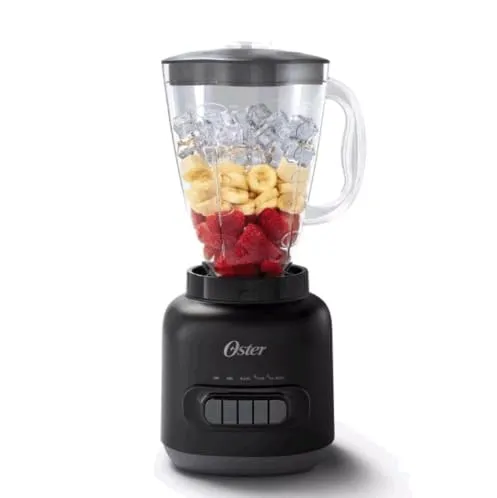 Easy-to-Use 5 Speed Blender - Black with 6-Cup Jar, 700 Watts, Durable & Dishwasher-Safe