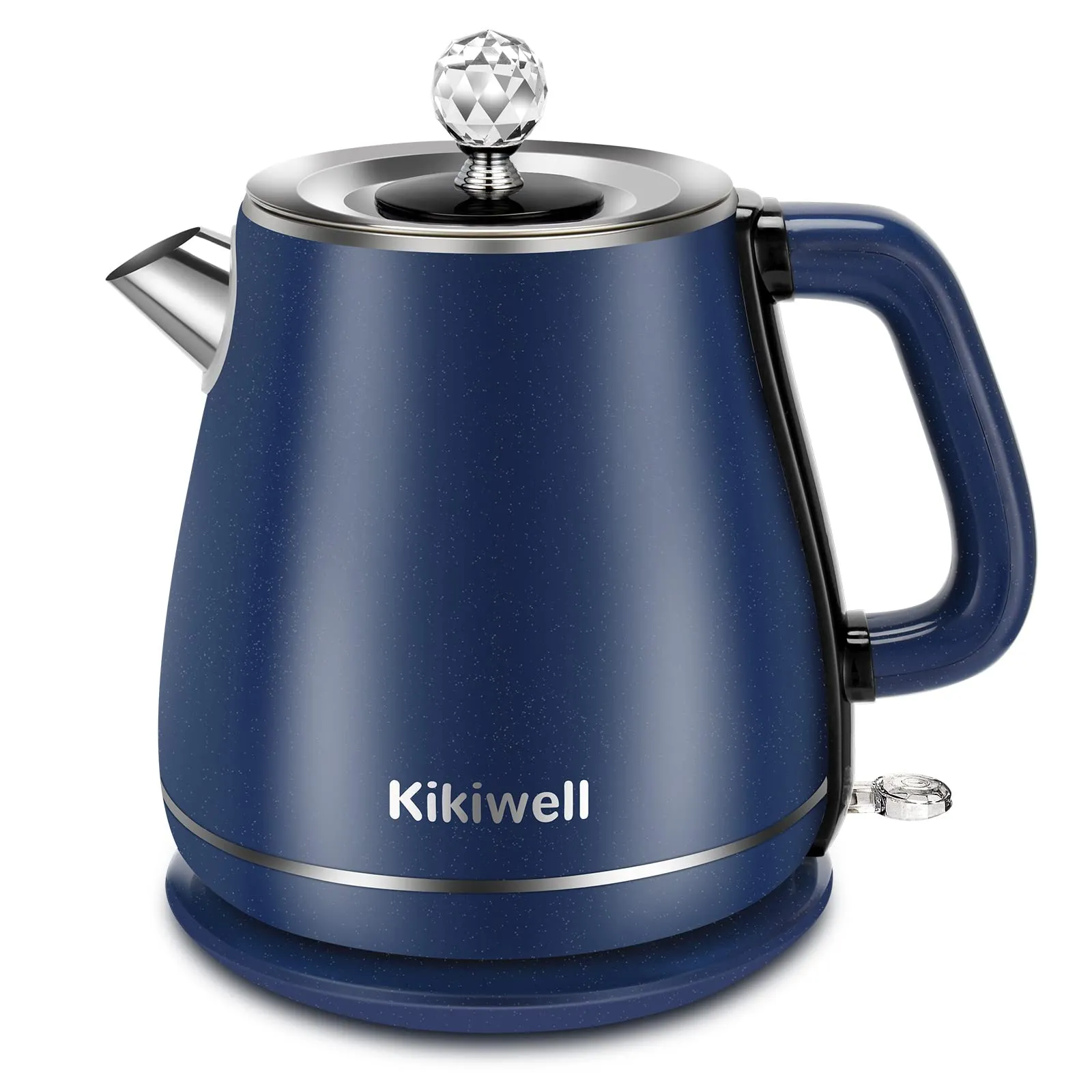 Electric Kettles Stainless Steel 1.8L, Double Wall Design, Auto Shut-Off, Cool Touch, Blue