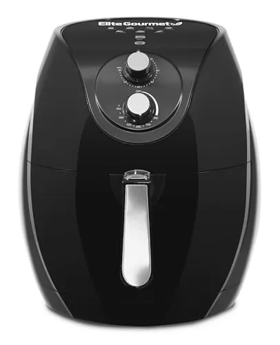 Elite Gourmet EAF-658 Electric 6.5Qt Air Fryer, XXL Capacity, 1700W, Healthy Oil-Less Cooking