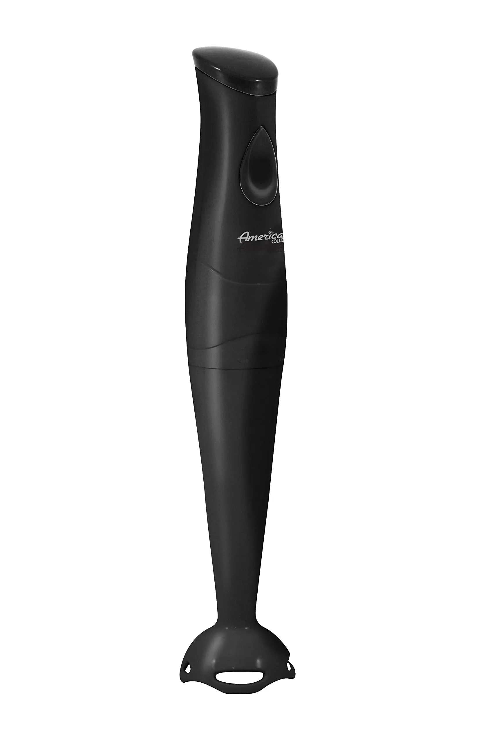 Elite Gourmet EHB2425B Electric Immersion Hand Blender, 150 Watts, Ergonomic Design, Black