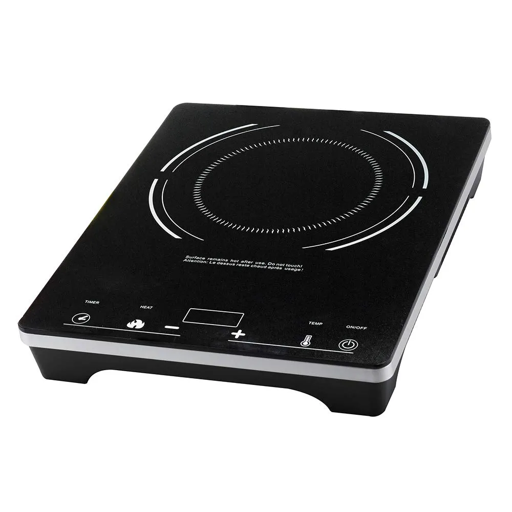 Eurodib C1823 Single Burner Countertop Induction Cooktop, 120V, Adjustable Temp, Timer