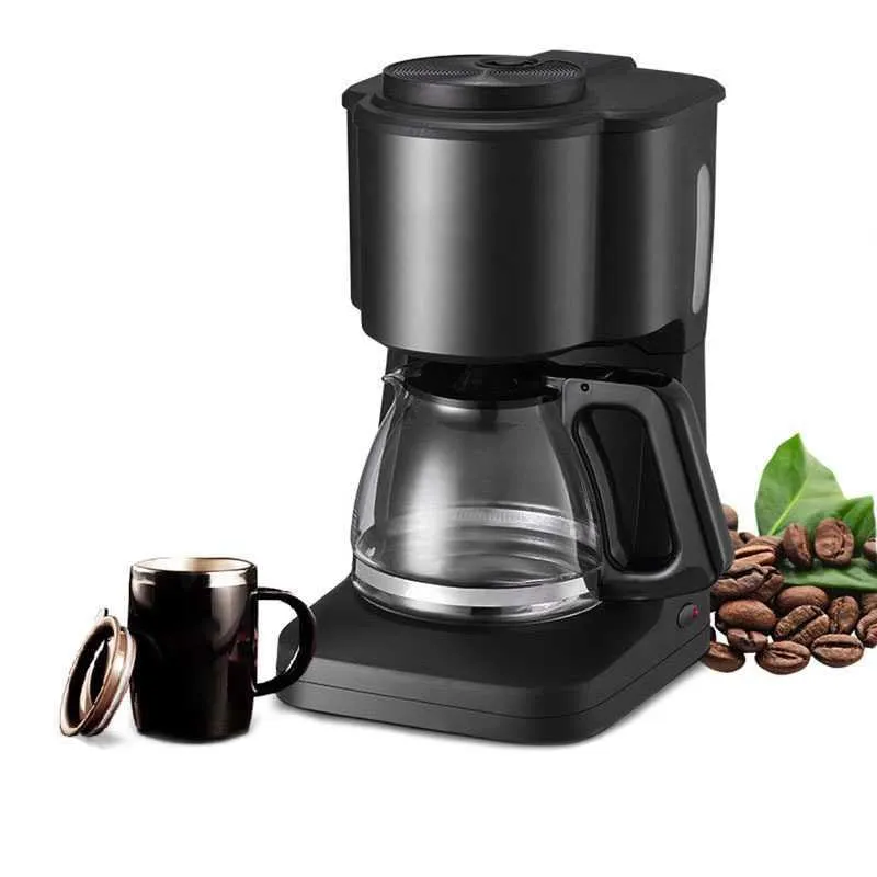 European 220V American 110V Semi-Automatic Drip Coffee Machine with Heat Preservation Function