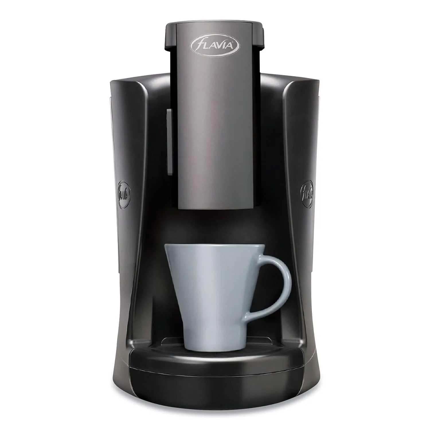 FLAVIA Creation 150 Single-Serve Coffee Maker in Black for Small Workspaces