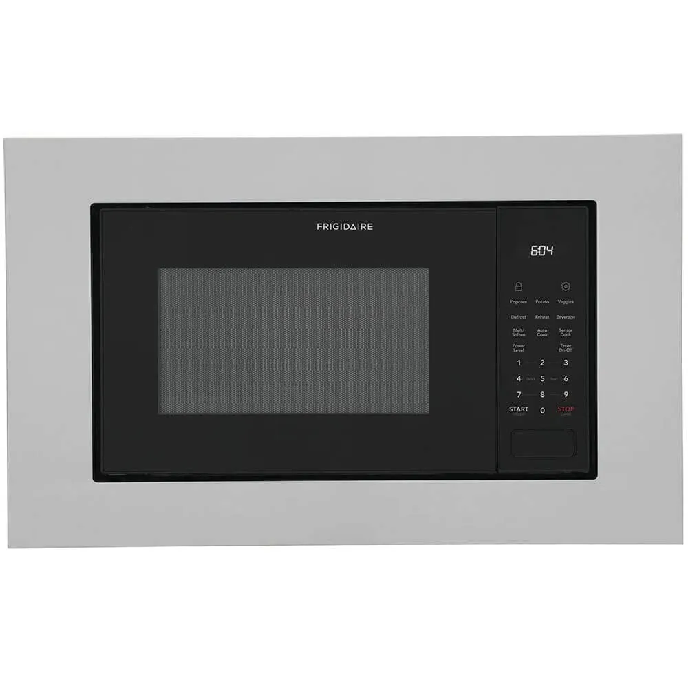 Frigidaire 1.6 Cu. Ft. Black Built-In Microwave with Sensor Cook & Auto-Cook Technology