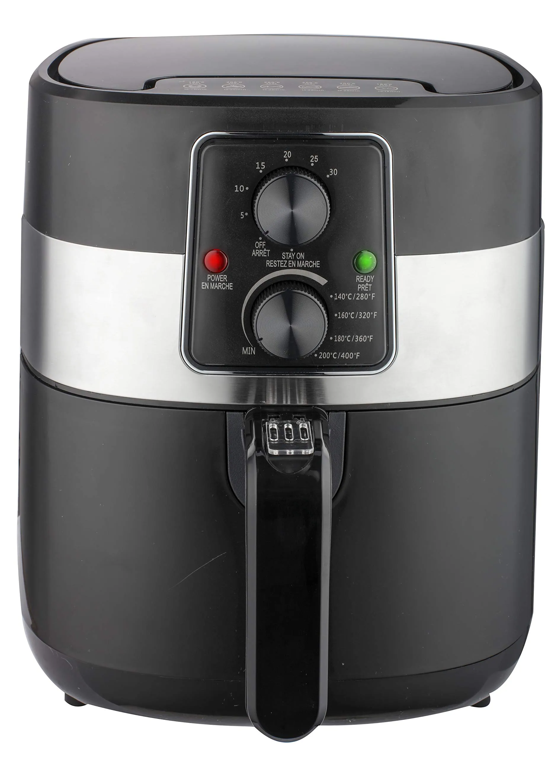 Frigidaire EAF300-BLACK 3.2qt Digital Air Fryer - Healthy, Compact, Versatile Cooking in Black