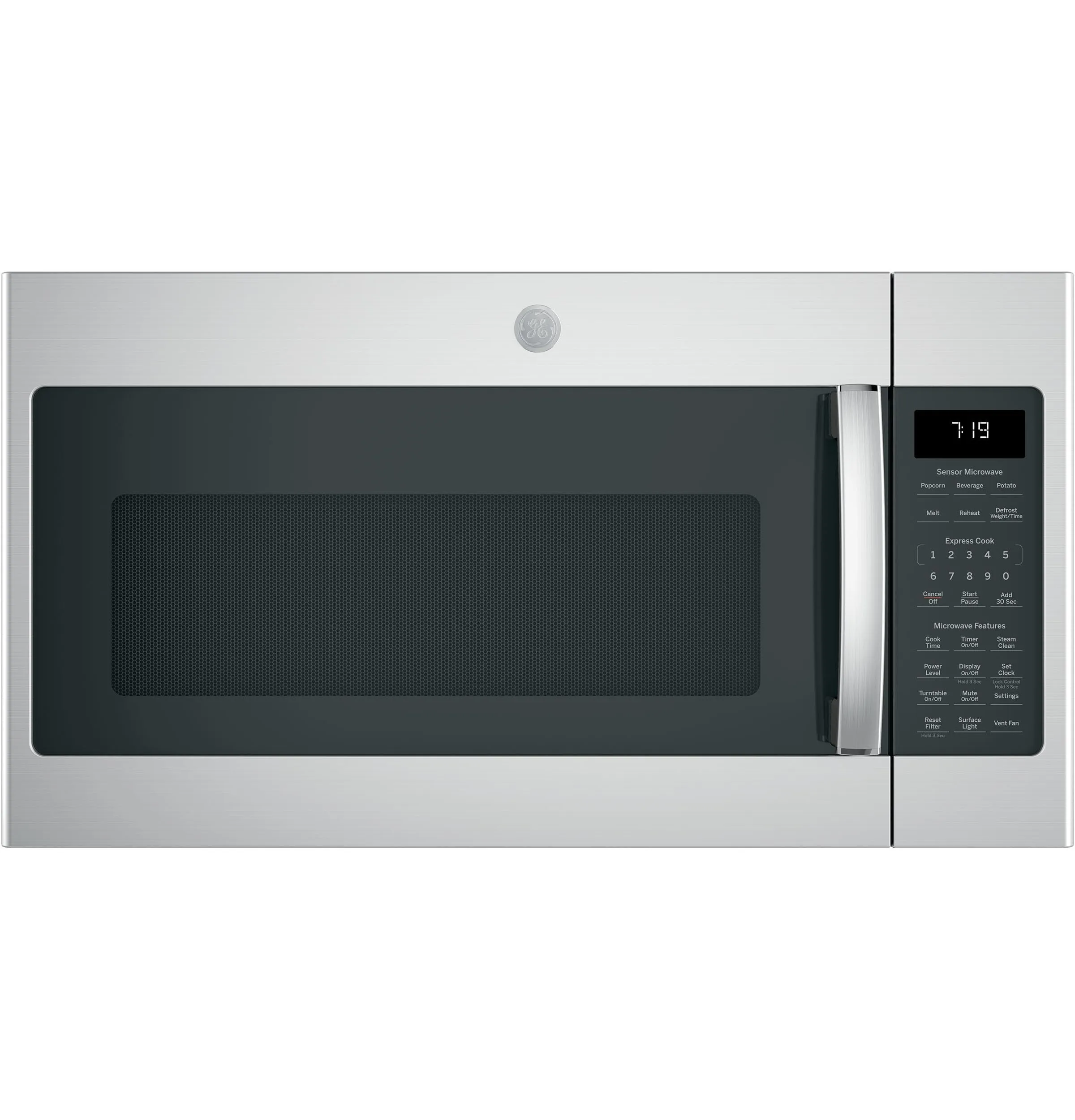 GE JVM7195SKSS 30' Stainless Steel Microwave with Smart Cooking Features